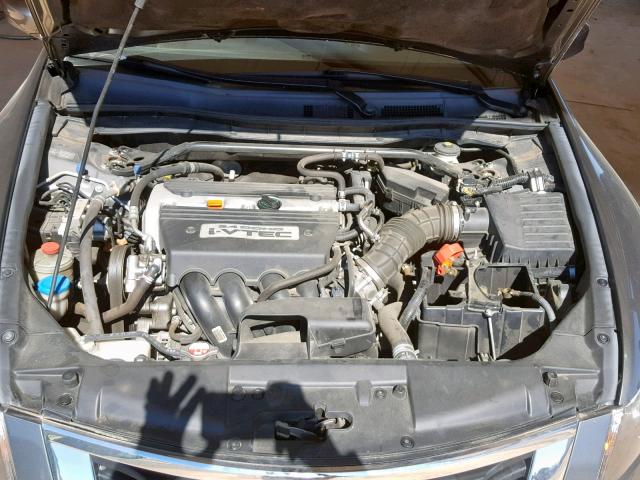 1HGCP26898A140248 - 2008 HONDA ACCORD EXL GRAY photo 7