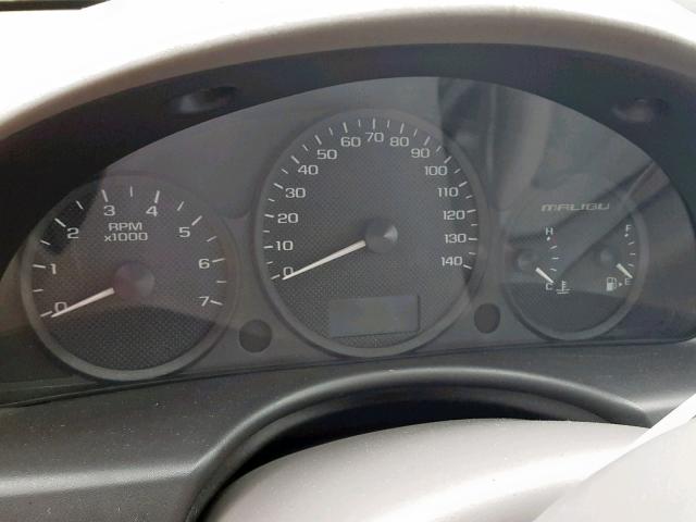 1G1ZT54835F235016 - 2005 CHEVROLET MALIBU LS BLACK photo 8