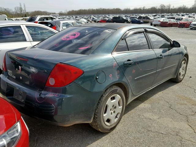 1G2ZF55B964210051 - 2006 PONTIAC G6 SE GREEN photo 4