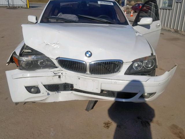 WBAHN83588DT78661 - 2008 BMW 750 LI WHITE photo 7