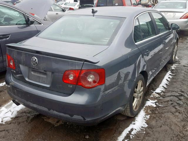 3VWRF71K37M136884 - 2007 VOLKSWAGEN JETTA 2.5 GRAY photo 4