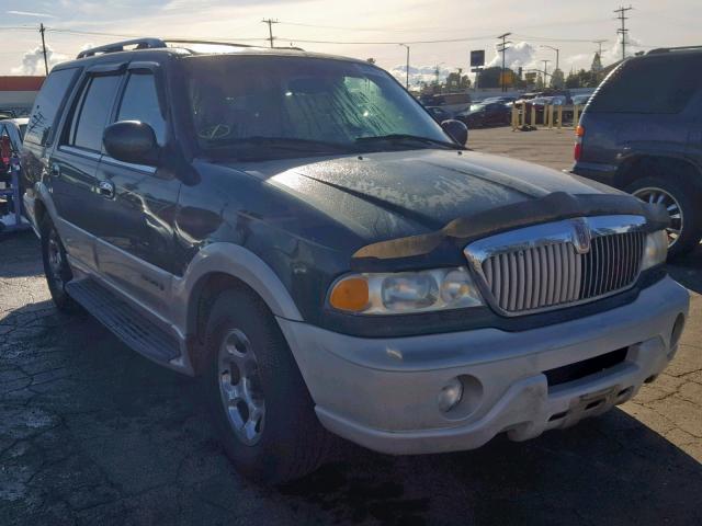 5LMRU27A7YLJ05949 - 2000 LINCOLN NAVIGATOR GREEN photo 1