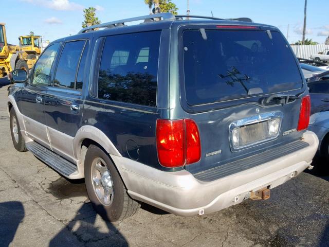 5LMRU27A7YLJ05949 - 2000 LINCOLN NAVIGATOR GREEN photo 3