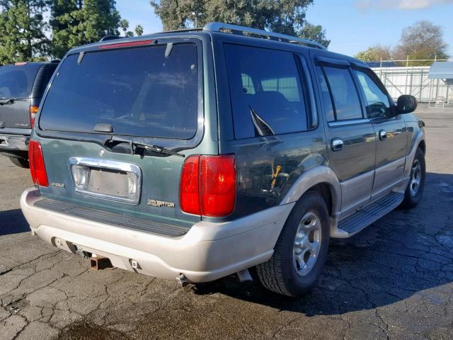 5LMRU27A7YLJ05949 - 2000 LINCOLN NAVIGATOR GREEN photo 4