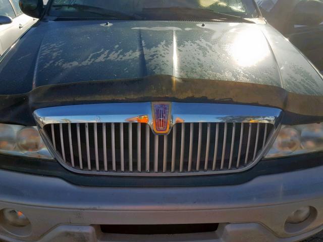 5LMRU27A7YLJ05949 - 2000 LINCOLN NAVIGATOR GREEN photo 7