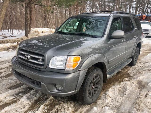 5TDBT48A73S150564 - 2003 TOYOTA SEQUOIA LI GRAY photo 2