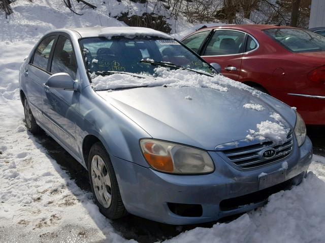 KNAFE121875451565 - 2007 KIA SPECTRA EX SILVER photo 1