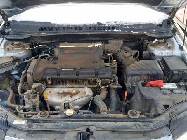 KNAFE121875451565 - 2007 KIA SPECTRA EX SILVER photo 7