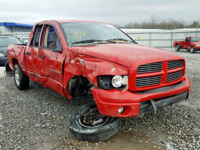 3D7KA28WX3G863078 - 2003 DODGE RAM 2500 S წითელი ფოტო 1