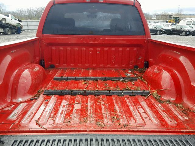 3D7KA28WX3G863078 - 2003 DODGE RAM 2500 S წითელი ფოტო 6