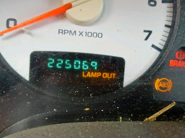 3D7KA28WX3G863078 - 2003 DODGE RAM 2500 S წითელი ფოტო 8