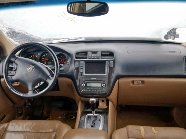 2HNYD18806H537652 - 2006 ACURA MDX TOURIN WHITE photo 9