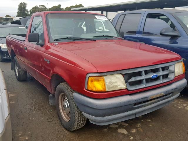 1FTCR10U2RUE55028 - 1994 FORD RANGER RED photo 1