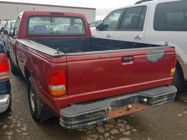 1FTCR10U2RUE55028 - 1994 FORD RANGER RED photo 3