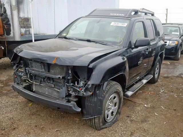 5N1AN0NW0DN818349 - 2013 NISSAN XTERRA X BLACK photo 2