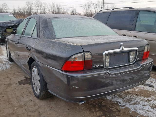 1LNHM87A35Y645105 - 2005 LINCOLN LS GRAY photo 3