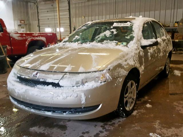 1G8AJ52F34Z181848 - 2004 SATURN ION LEVEL GOLD photo 2