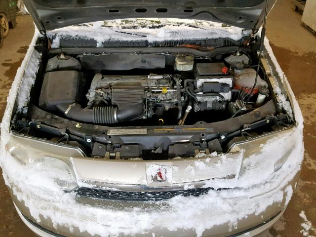 1G8AJ52F34Z181848 - 2004 SATURN ION LEVEL GOLD photo 7