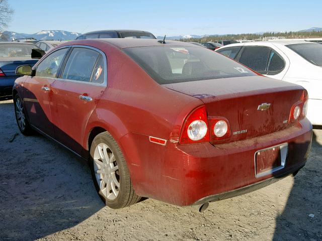 1G1ZK57758F198321 - 2008 CHEVROLET MALIBU LTZ RED photo 3