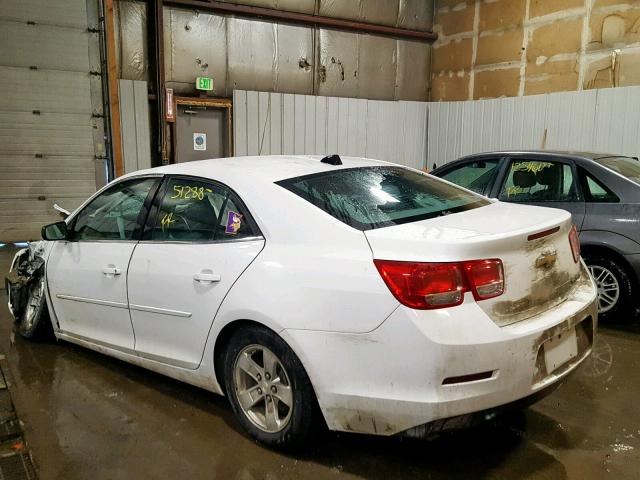1G11B5SL7EF137808 - 2014 CHEVROLET MALIBU LS WHITE photo 3