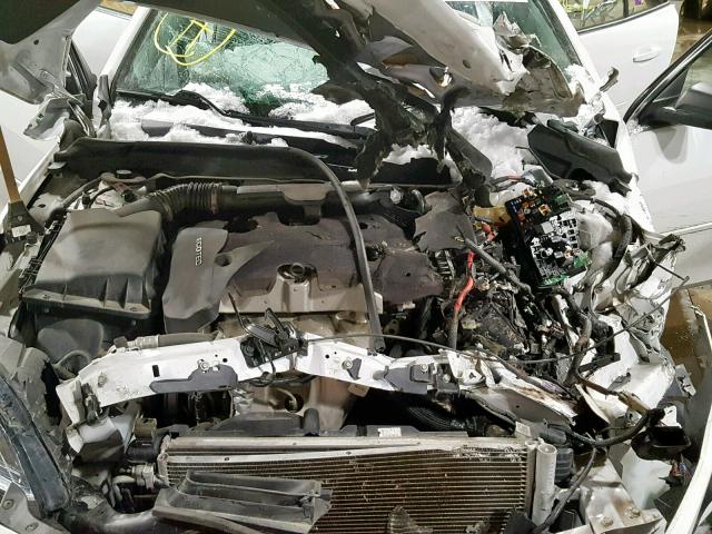 1G11B5SL7EF137808 - 2014 CHEVROLET MALIBU LS WHITE photo 7