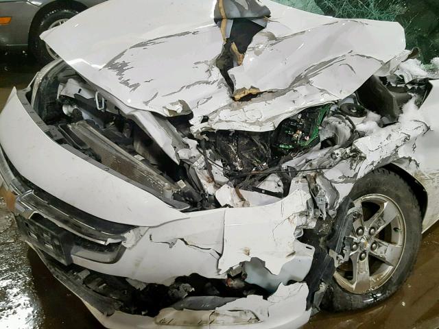 1G11B5SL7EF137808 - 2014 CHEVROLET MALIBU LS WHITE photo 9