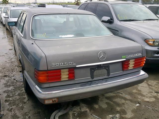 WDBCB25DXHA277919 - 1987 MERCEDES-BENZ 300 SDL GRAY photo 3