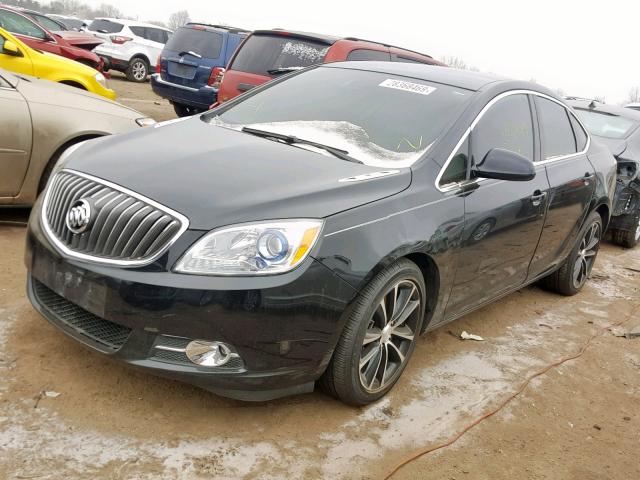 1G4PW5SK2G4141451 - 2016 BUICK VERANO SPO BLACK photo 2