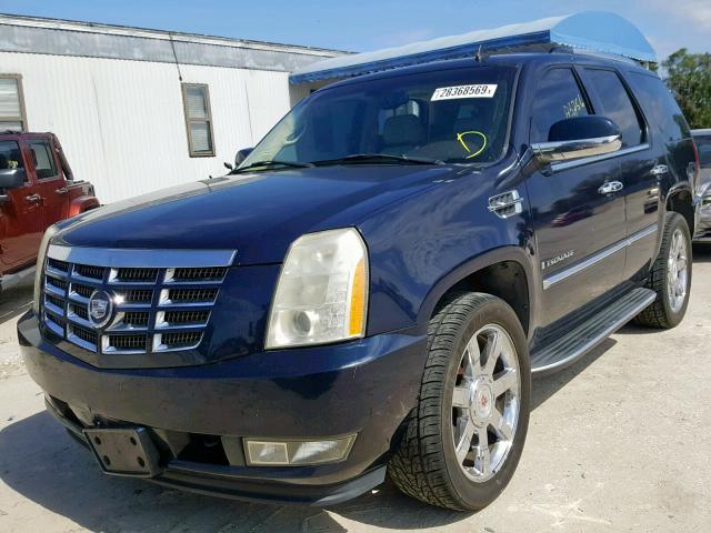 1GYFK63837R280232 - 2007 CADILLAC ESCALADE L BLUE photo 2