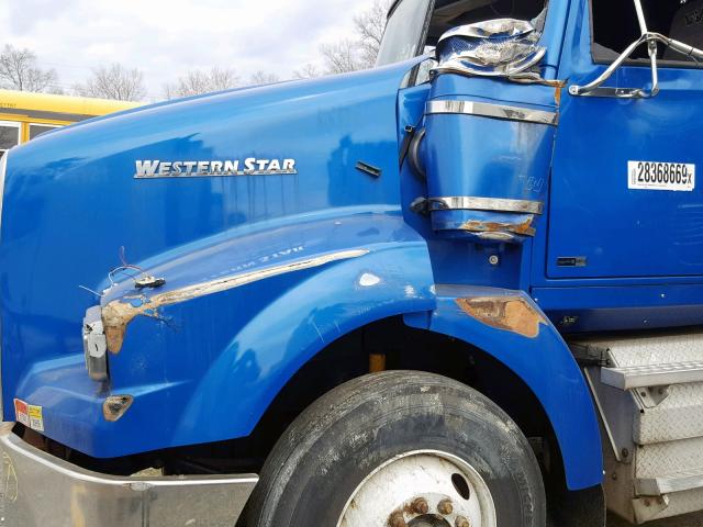 5KJJALDV4CPBR6762 - 2012 WESTERN STAR/AUTO CAR CONVENTION BLUE photo 9