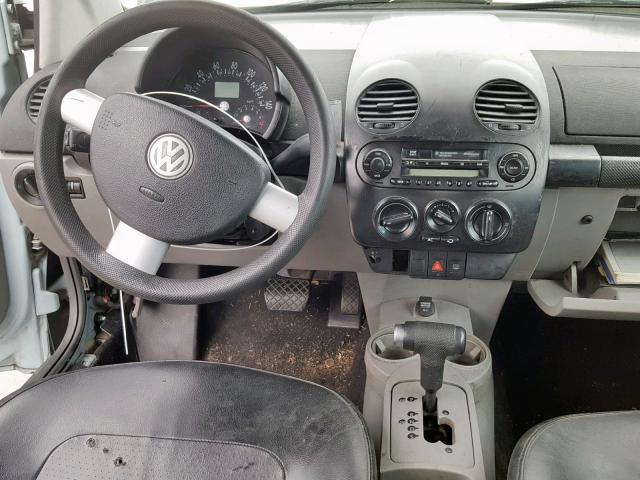 3VWCK21Y13M324872 - 2003 VOLKSWAGEN NEW BEETLE Mavi foto 9