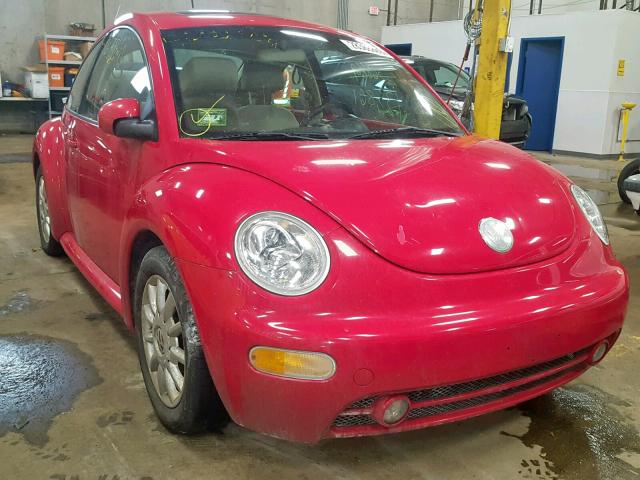 3VWCK31C85M404263 - 2005 VOLKSWAGEN NEW BEETLE Qırmızı foto 1