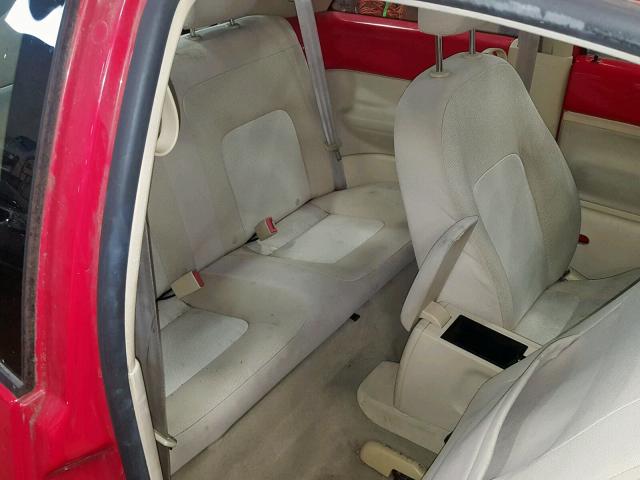 3VWCK31C85M404263 - 2005 VOLKSWAGEN NEW BEETLE Qırmızı foto 6
