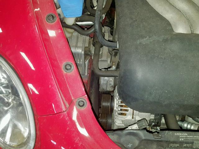 3VWCK31C85M404263 - 2005 VOLKSWAGEN NEW BEETLE Qırmızı foto 9