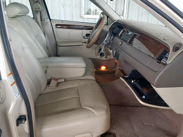 1LNHM83W4XY626423 - 1999 LINCOLN TOWN CAR C TAN photo 5