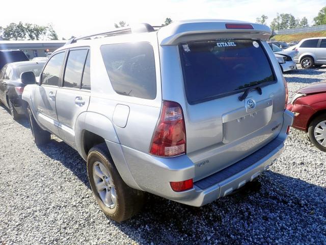 JTEBT17R658028285 - 2005 TOYOTA 4RUNNER LI SILVER photo 3