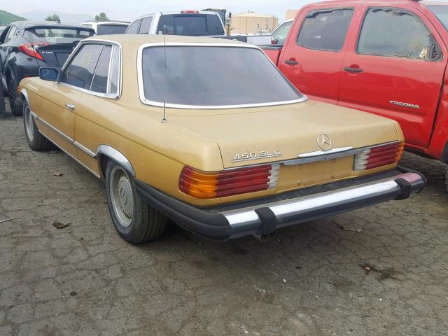 10702412017194 - 1977 MERCEDES-BENZ 450 SLC BROWN photo 3