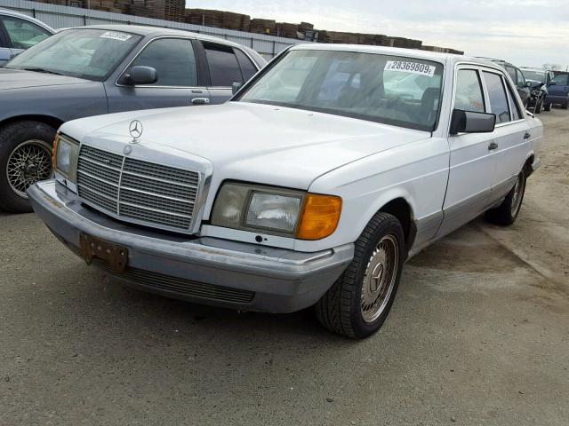 WDBCB25D3HA312588 - 1987 MERCEDES-BENZ 300 SDL WHITE photo 2