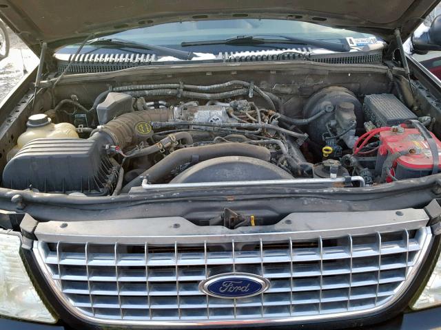 1FMZU85W54UB70078 - 2004 FORD EXPLORER L BLACK photo 7