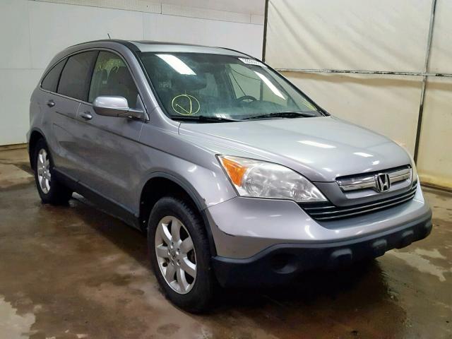 JHLRE48777C103400 - 2007 HONDA CR-V EXL SILVER photo 1