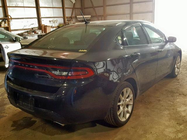 1C3CDFBA7DD305508 - 2013 DODGE DART SXT BLACK photo 4