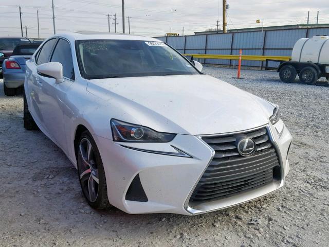 JTHBA1D27J5074316 - 2018 LEXUS IS 300 WHITE photo 1