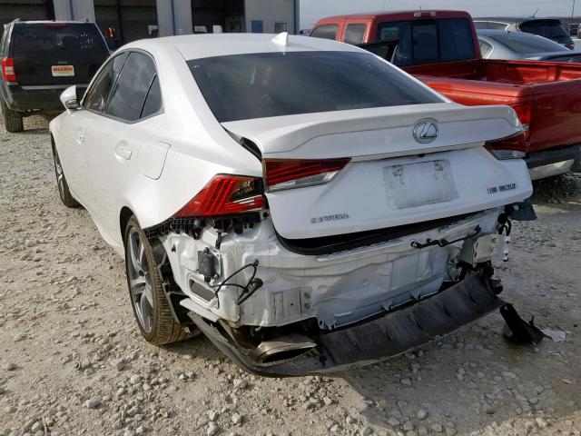 JTHBA1D27J5074316 - 2018 LEXUS IS 300 WHITE photo 3