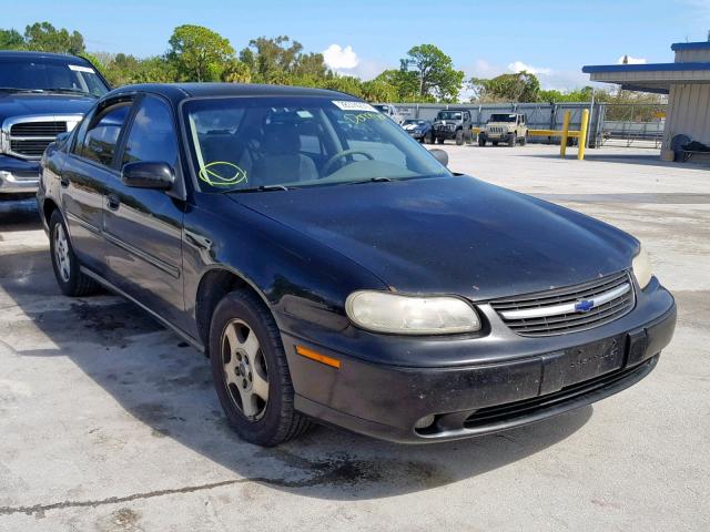 1G1NE52JX3M723077 - 2003 CHEVROLET MALIBU LS BLACK photo 1