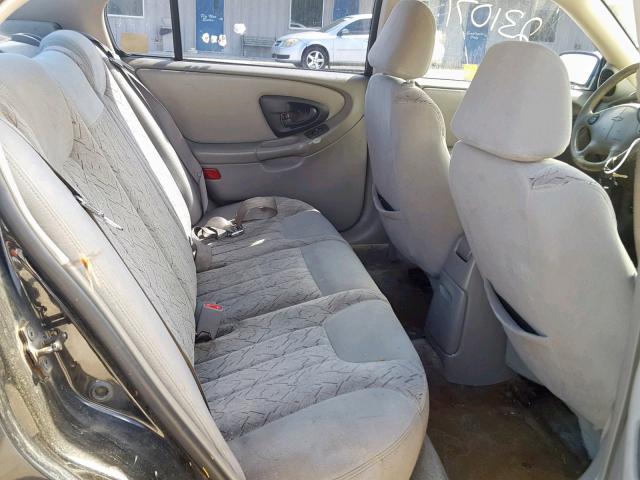 1G1NE52JX3M723077 - 2003 CHEVROLET MALIBU LS BLACK photo 6