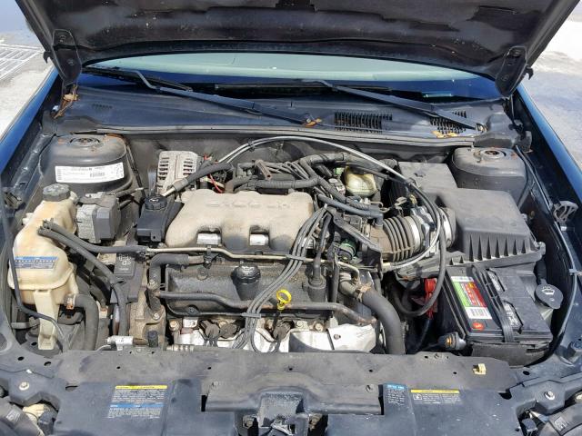 1G1NE52JX3M723077 - 2003 CHEVROLET MALIBU LS BLACK photo 7