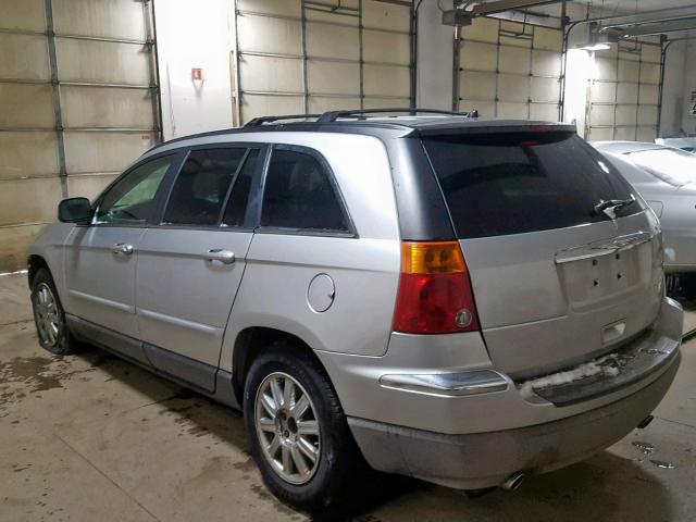 2A8GM68X07R297318 - 2007 CHRYSLER PACIFICA T SILVER photo 3