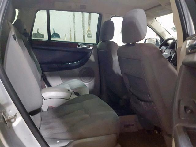 2A8GM68X07R297318 - 2007 CHRYSLER PACIFICA T SILVER photo 6