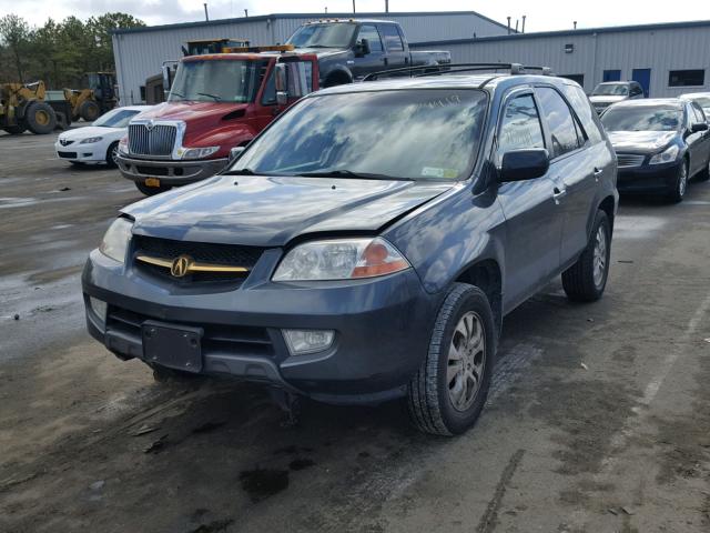 2HNYD18643H521271 - 2003 ACURA MDX TOURIN GRAY photo 2