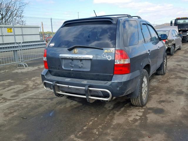 2HNYD18643H521271 - 2003 ACURA MDX TOURIN GRAY photo 4